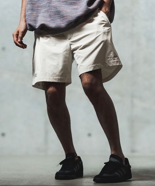 GLIMCLAP(グリムクラップ)の「mp13548- Mini-ripstop nylon fabric shorts ショートパンツ(その他パンツ・メンズ・ブラック/ナチュラル・S/M/L)」の13枚目の写真