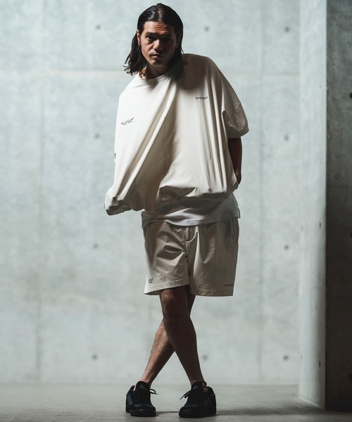 GLIMCLAP(グリムクラップ)の「mp13548- Mini-ripstop nylon fabric shorts ショートパンツ(その他パンツ・メンズ・ブラック/ナチュラル・S/M/L)」の17枚目の写真