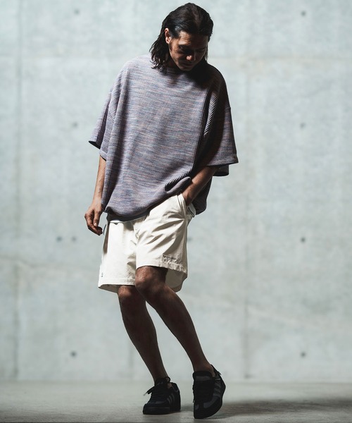 GLIMCLAP(グリムクラップ)の「mp13548- Mini-ripstop nylon fabric shorts ショートパンツ(その他パンツ・メンズ・ブラック/ナチュラル・S/M/L)」の20枚目の写真