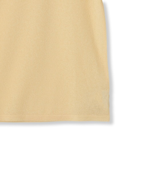 VICKY(ビッキー)の「袖シアーカットソートップス≪手洗い可能≫(Tシャツ/カットソー・レディース・イエロー/ブラック/オフホワイト・M)」の15枚目の写真