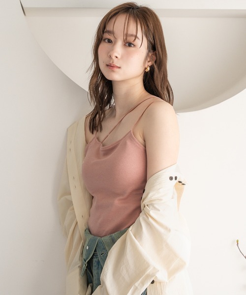 cross design camisole / クロスデザインキャミソール（キャミソール