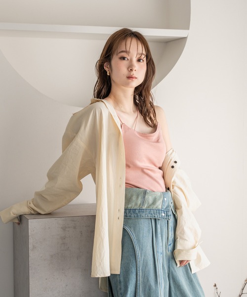 cross design camisole / クロスデザインキャミソール（キャミソール