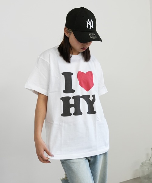 セール】I LOVE ロゴ コットン Tシャツ（Tシャツ/カットソー