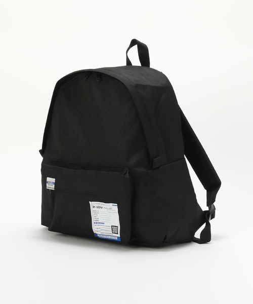 BAYCREW'S DEPO(ベイクルーズデポ)の「IN STRU(MEN-TAL) / インストルメンタル BACKPACK MEDIUM(バックパック/リュック・メンズ・ブラック・FREE)」の1枚目の写真