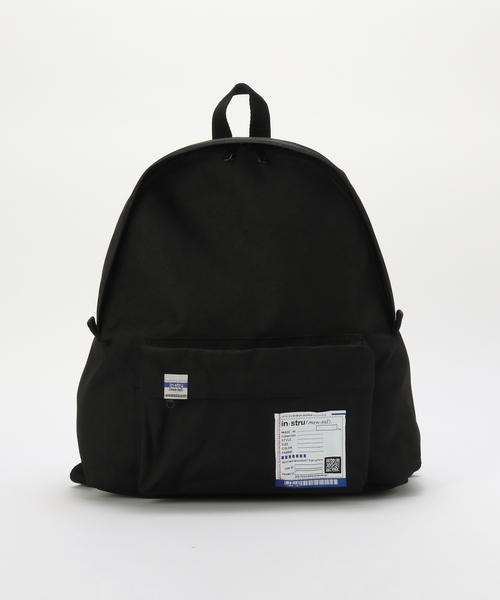 BAYCREW'S DEPO(ベイクルーズデポ)の「IN STRU(MEN-TAL) / インストルメンタル BACKPACK MEDIUM(バックパック/リュック・メンズ・ブラック・FREE)」の2枚目の写真