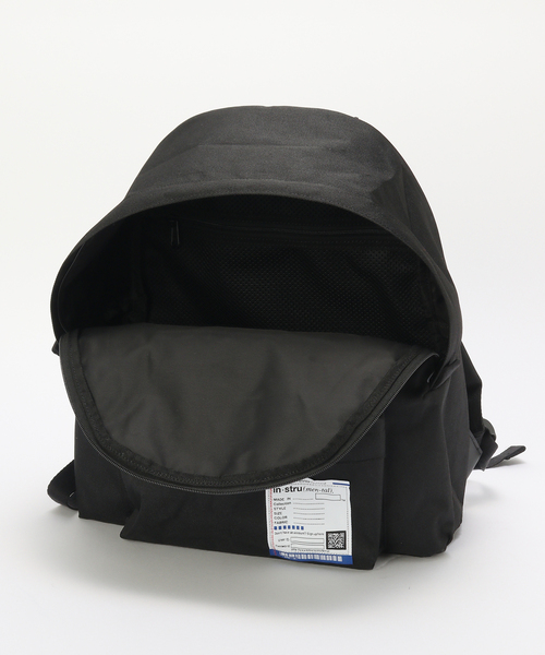 BAYCREW'S DEPO(ベイクルーズデポ)の「IN STRU(MEN-TAL) / インストルメンタル BACKPACK MEDIUM(バックパック/リュック・メンズ・ブラック・FREE)」の5枚目の写真
