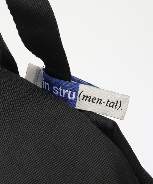 BAYCREW'S DEPO(ベイクルーズデポ)の「IN STRU(MEN-TAL) / インストルメンタル BACKPACK MEDIUM(バックパック/リュック・メンズ・ブラック・FREE)」の8枚目の写真