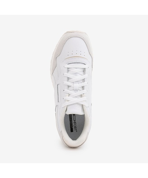 Reebok(リーボック)の「グライド / GLIDE(スニーカー・メンズ・ホワイト×グレー・29.0cm/28.5cm/28.0cm/27.5cm/27.0cm/26.5cm/26.0cm/25.5cm/25.0cm/24.0cm/24.5cm/23.5cm/23.0cm/22.5cm)」の3枚目の写真