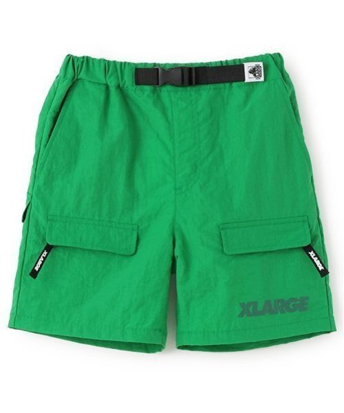 XLARGE KIDS（エクストララージキッズ）の「ナイロンショートパンツ（その他パンツ・キッズ・ブラック/グリーン・120cm/110cm/90cm/100cm/130cm/140cm）」の3枚目の写真