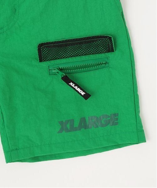 XLARGE KIDS（エクストララージキッズ）の「ナイロンショートパンツ（その他パンツ・キッズ・ブラック/グリーン・120cm/110cm/90cm/100cm/130cm/140cm）」の8枚目の写真