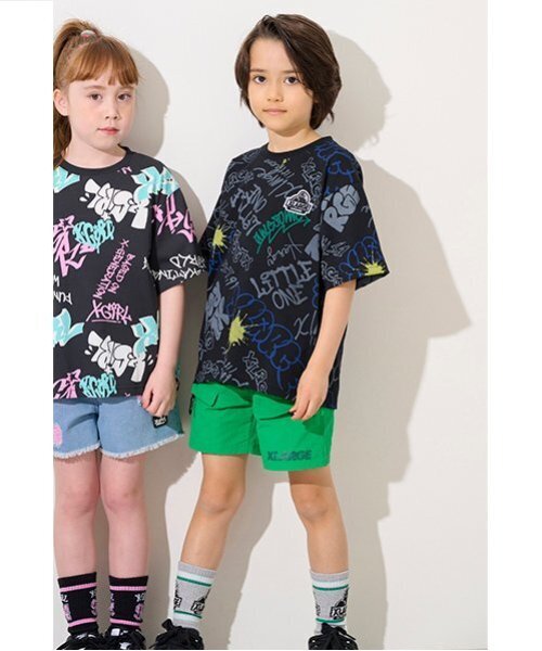 XLARGE KIDS（エクストララージキッズ）の「ナイロンショートパンツ（その他パンツ・キッズ・ブラック/グリーン・120cm/110cm/90cm/100cm/130cm/140cm）」の17枚目の写真
