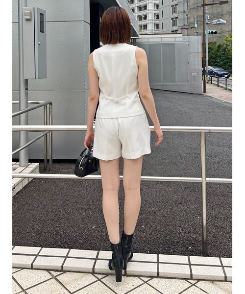 セール】ジレショートパンツセット（ワンピース）｜SNIDEL