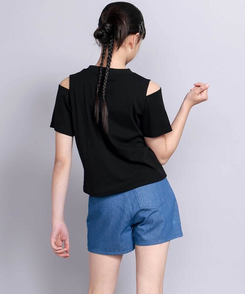 ZIDDY（ジディ）の「ラメデニムボトム(130~160cm)（デニムパンツ・キッズ・ブルー/ネイビー・FREE/140cm/150cm/130cm）」の8枚目の写真