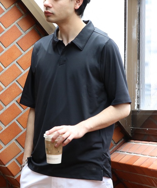 THE NORTH FACE（ザノースフェイス）の「THE NORTH FACE　デューンスカイポロシャツ（ポロシャツ・メンズ・ブラック・X-LARGE/MEDIUM/LARGE）」の21枚目の写真