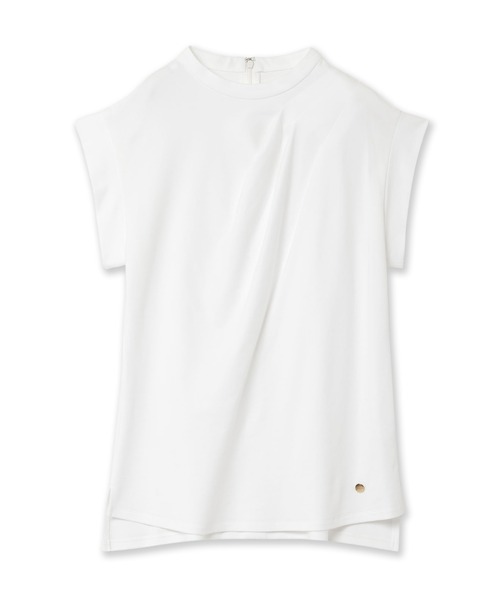 Audie a Muses(オーディアミューズ)の「アシンメトリータックプルオーバー(Tシャツ/カットソー・レディース・ブラウン/オフホワイト/ブラック・42/38)」の16枚目の写真