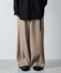 Ato アトウ　ワイドスラックス　ウール ATO パンツ DRAW CODE WIDE PANTS メンズ : ZOZOTOWN Yahoo!店