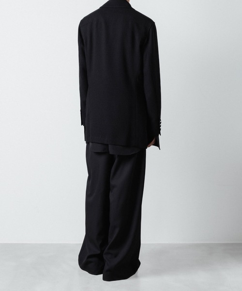 Ato アトウ　ワイドスラックス　ウール COMPACT WOOL | 3TUCKED WIDE PANTS – ATON | エイトン