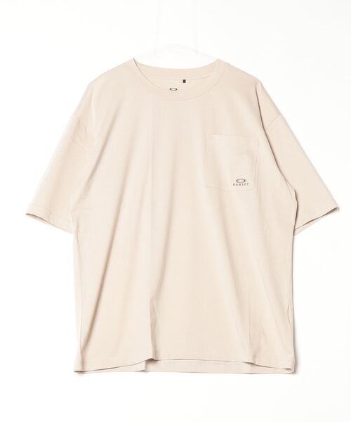 OAKLEY(オークリー)の「オークリー ENHANCE COOL COTTON TEE - RELAX(Tシャツ/カットソー・メンズ・サンドグレー/ホワイト/ネイビー/ブラック・3L/LL/L/M/S)」の1枚目の写真