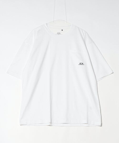 OAKLEY(オークリー)の「オークリー ENHANCE COOL COTTON TEE - RELAX(Tシャツ/カットソー・メンズ・サンドグレー/ホワイト/ネイビー/ブラック・3L/LL/L/M/S)」の2枚目の写真
