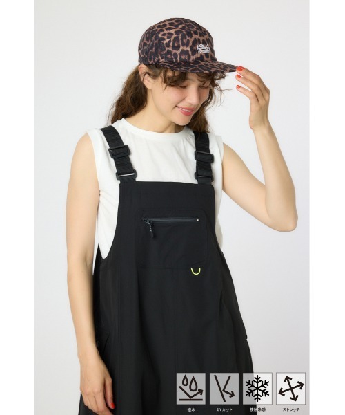 RODEO CROWNS WIDE BOWL（ロデオクラウンズワイドボウル）の「W/Rジャンパースカート（ジャンパースカート・レディース・ブラック/カーキ/オレンジ・FREE）」の7枚目の写真