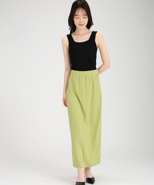 fifth（フィフス）の「サマーリブニットタンクトップ（キャミソール・レディース・ピンク/ブラック/ホワイト/マスタード/ライトブルー・M）」の8枚目の写真