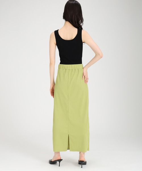 fifth（フィフス）の「サマーリブニットタンクトップ（キャミソール・レディース・ピンク/ブラック/ホワイト/マスタード/ライトブルー・M）」の10枚目の写真