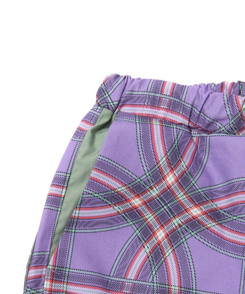 MONDEWORK(モンドワーク)の「サークルチェックラインパンツ(その他パンツ・メンズ・ベージュ/パープル・ONE SIZE)」の6枚目の写真