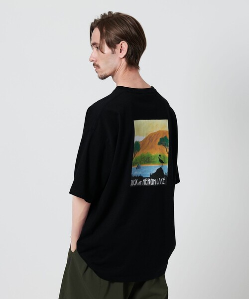 koti BEAUTY&YOUTH(コティ ビューティアンドユース)の「<koti BEAUTY&YOUTH> TODORIKI Dusk at Heron Lake/Tシャツ(Tシャツ/カットソー・メンズ・ブラック・L)」の1枚目の写真