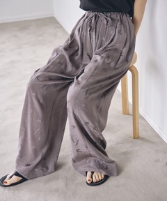 トゥデイフルスワローサテンパンツスカイブルー36