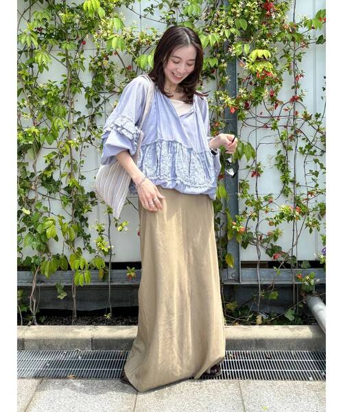 Ungrid フィットフレアスカート　ロングスカート　新品 La】フィットフレアスカート（スカート）｜Ungrid（アングリッド