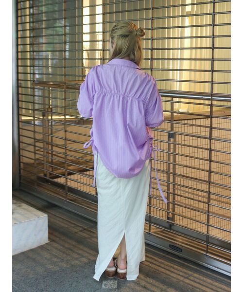 Ungrid（アングリッド）の「【La】フィットフレアスカート（スカート・レディース・ベージュ/オフホワイト/ブラック・MEDIUM/SMALL）」の12枚目の写真