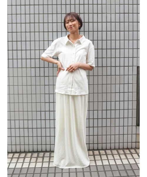 Ungrid（アングリッド）の「【La】フィットフレアスカート（スカート・レディース・ベージュ/オフホワイト/ブラック・MEDIUM/SMALL）」の20枚目の写真