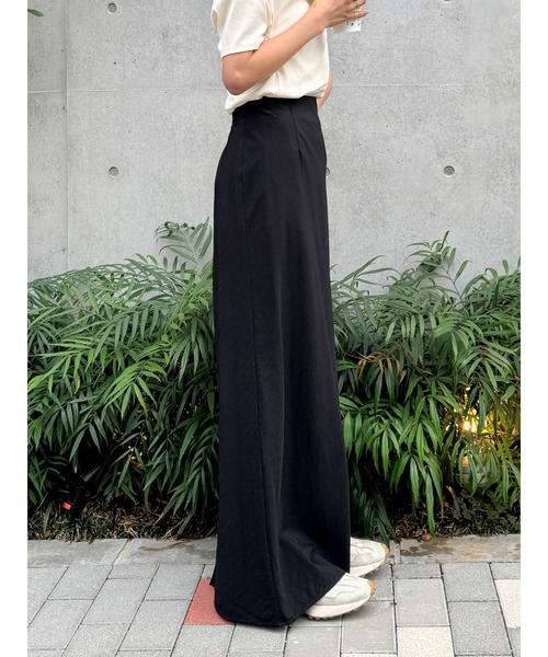 Ungrid（アングリッド）の「【La】フィットフレアスカート（スカート・レディース・ベージュ/オフホワイト/ブラック・MEDIUM/SMALL）」の21枚目の写真