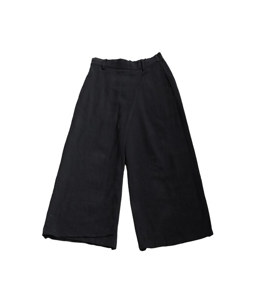 antiqua(アンティカ)の「リネンカフェパンツ(その他パンツ・レディース・ブラック/ナチュラル・ONESIZE)」の16枚目の写真