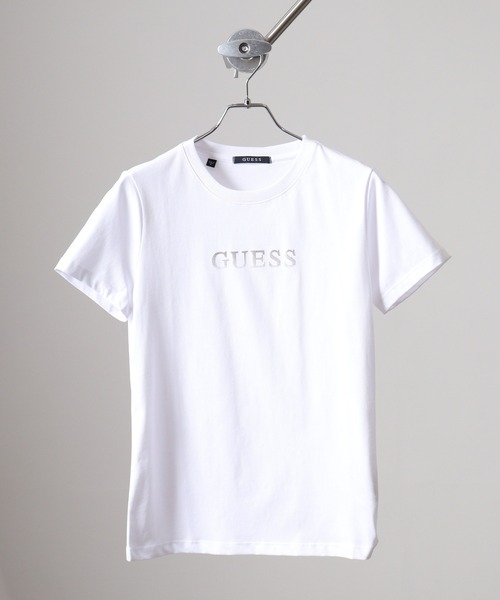 Guess(ゲス)の「GUESS LADIES KNIT SHIRT Tシャツ(Tシャツ/カットソー・レディース・ホワイト・S/M)」の2枚目の写真