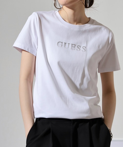 Guess(ゲス)の「GUESS LADIES KNIT SHIRT Tシャツ(Tシャツ/カットソー・レディース・ホワイト・S/M)」の10枚目の写真