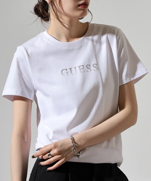 Guess(ゲス)の「GUESS LADIES KNIT SHIRT Tシャツ(Tシャツ/カットソー・レディース・ホワイト・S/M)」の11枚目の写真