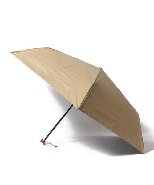 【未使用】グレイシー 折り畳み傘 日傘 雨傘 晴雨兼用 バイカラー キャメル 未使用】グレイシー 折り畳み傘 日傘 晴雨兼用 無地 バイカラー