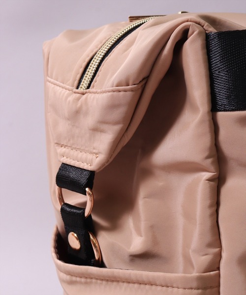 BAYBLO(ベイブロ)の「(LF)【LCC機内対応】7ポケット/20L 2WAY 高密度素材 トラベル ボストンバッグ(ボストンバッグ・レディース・ブラック/チャコールグレー/ネイビー/ベージュ・ONE SIZE)」の18枚目の写真