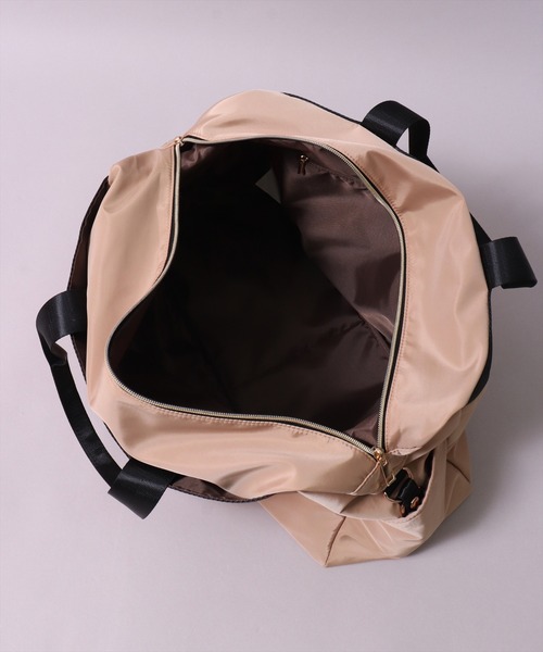 BAYBLO(ベイブロ)の「(LF)【LCC機内対応】7ポケット/20L 2WAY 高密度素材 トラベル ボストンバッグ(ボストンバッグ・レディース・ブラック/チャコールグレー/ネイビー/ベージュ・ONE SIZE)」の21枚目の写真