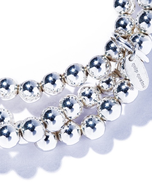 quip queint(クイップクエイント)の「【quip queint】three bowling bracelet M/スリー ボウリング ブレスレット M(ブレスレット・レディース・シルバー・FREE)」の5枚目の写真