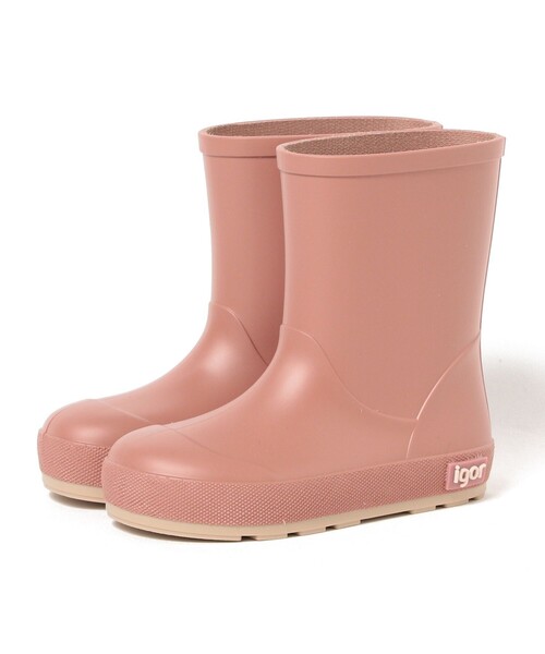 igor（イゴール）の「igor / YOGI DK  レインブーツ 長靴（14～19cm）（レインシューズ・キッズ・ブルー系その他3/ベージュ/ピンク・15 /16/17/18/19/14）」の3枚目の写真