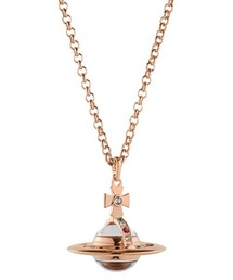 Vivienne Westwood（ヴィヴィアンウエストウッド）の「「Vivienne Westwood/ヴィヴィアン・ウエストウッド」オーブ ウォッチ ネックレス - ローズゴールド（ネックレス）」