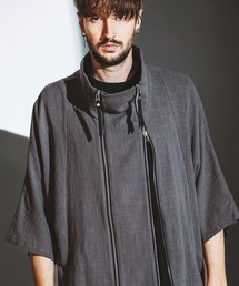 Denim&Supply コットン ライダースジャケット M 墨黒 Denim&Supply コットン ライダースジャケット M 墨黒