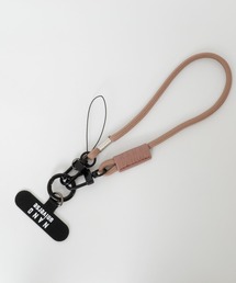 NANO universe | ナノユニバース [ハンドストラップ] フォンタブ付き スマホストラップ(スマホグッズ)