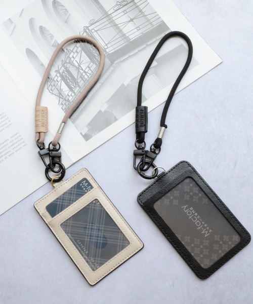 NANO universe（ナノユニバース）の「ナノユニバース [ハンドストラップ] フォンタブ付き スマホストラップ（スマホグッズ・レディース・グレー/ベージュ/ブラック/ブラウン・ONE SIZE）」の9枚目の写真