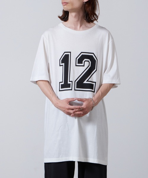 superNova.(スーパーノヴァ)の「superNova. / スーパーノヴァ Printed Big Tee-12 Tシャツ(Tシャツ/カットソー・メンズ・ホワイト・M)」の8枚目の写真