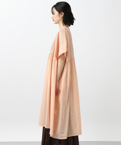 studio CLIP（スタディオクリップ）の「《natural by clip》ピンタックギャザーワンピース（ワンピース・レディース・ベージュ/ラベンダー/ブラック/その他7・FREE）」の17枚目の写真