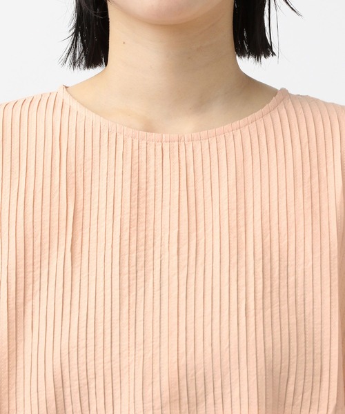 studio CLIP（スタディオクリップ）の「《natural by clip》ピンタックギャザーワンピース（ワンピース・レディース・ベージュ/ラベンダー/ブラック/その他7・FREE）」の19枚目の写真