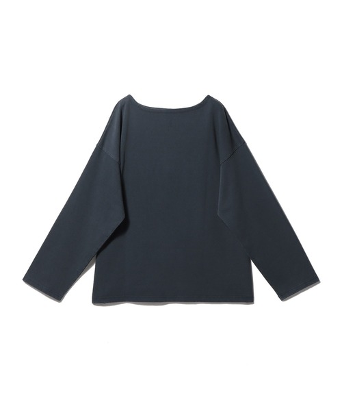 ESTNATION（エストネーション）の「aftersunshine / ボートネック ロングスリーブカットソー（Tシャツ/カットソー・メンズ・ネイビー/ホワイト・LARGE/MEDIUM）」の12枚目の写真